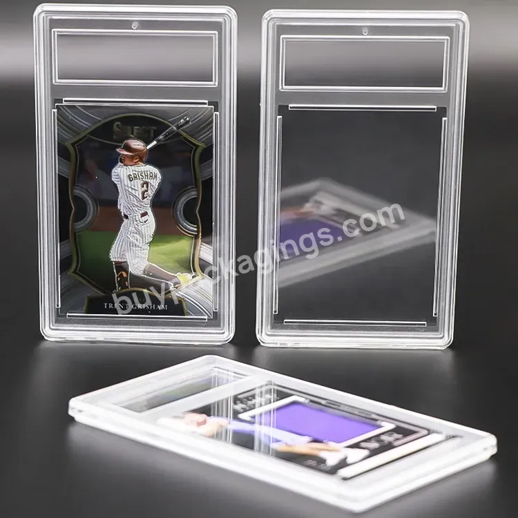 Bgs Tcg Sgc Ufc 35pt 55pt 100pt 360pt 130pt Basketball Graded Sport Card Case Top Loaders Sports Trading Mnt Grade Card Case - Buy Grade Card Case,Graded Sport Card Case,Sports Card Top Loaders.