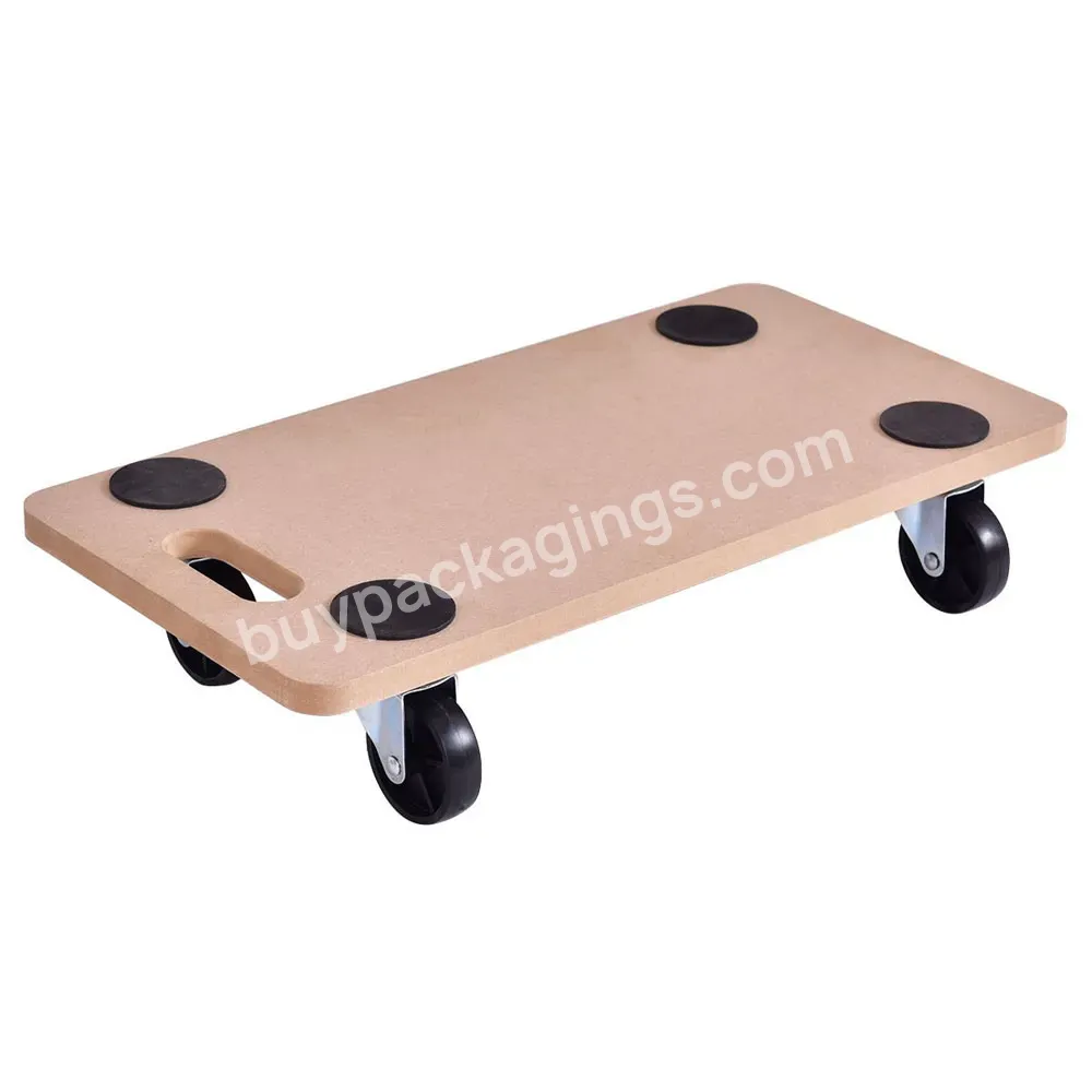 Big Capacity Furniture Moving Casters Board Moving Dolly With Wheels