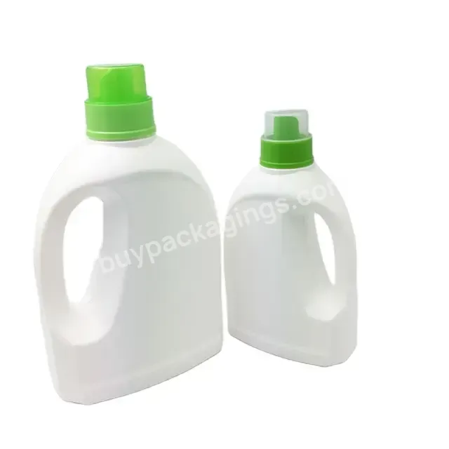 Big Capacity Pe Plastic 1l 2l Laundry Detergent Bottle Manufacturer/wholesale