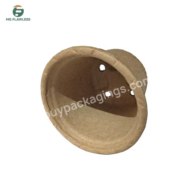 Biocompatible Seed Starting Pots With Drainage Holes Nursery Cup Seeding Tray Plant Kit Gift Biodegradable & Organic Germination - Buy Paper Pulp Nursery,Paper Pulp Pots,Paper Pulp Seed Starter.