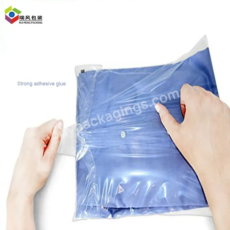 Bio/compost Hot Selling Clear Plastic Clothes Packaging Bags Mailer Mail Mailing Bag Transparent Courier Express Bag