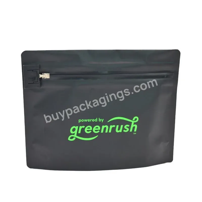 Biodegradable Child Resistant Exit Bags Smell Proof For Legal Medicinal Products Mylar Foil Zip Lock Bag