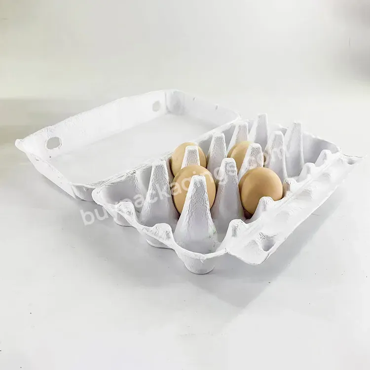 Biodegradable Competitive Price Food Packaging Pulp Paper Tray Egg Tray