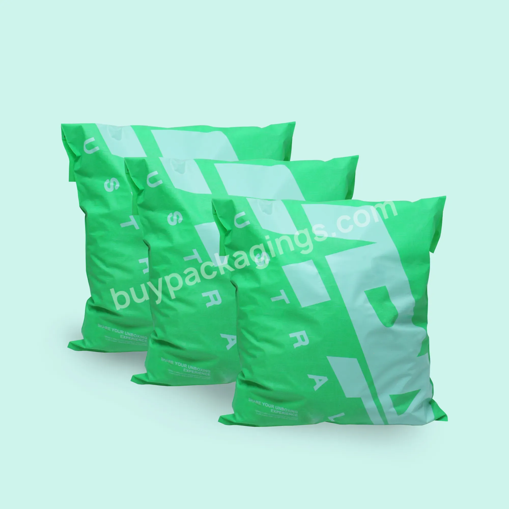 Biodegradable Compostable Custom Plastic Shipping Bags Poly Mail Bag &clothing Sustainable Mailing Bags With Handle