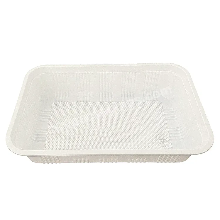 Biodegradable Corn Starch Take Out Plastic Lunch Box Food Container