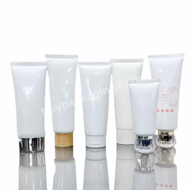 Biodegradable Cosmetic Plastic Container Recycled Skin Care Lotion Cream Squeeze Lip Gloss Soft Cosmetic Gel Plastic Tube