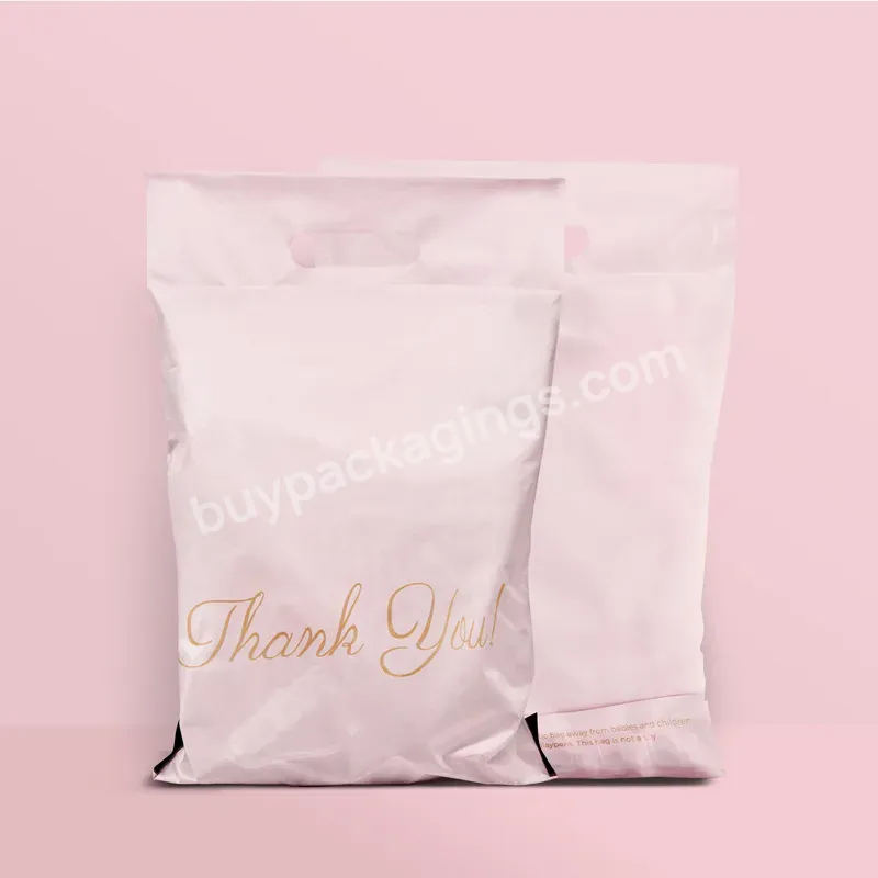 Biodegradable Custom Printed Light Pink Mailing Plastic Shipping Packaging Bag Poly Mailers Envelope - Buy Printed Delivery Clothes Shipping Bag,Poly Mailer Custom Printed,Poly Mailers Envelope Wholesale Black And White Mailing Bags.