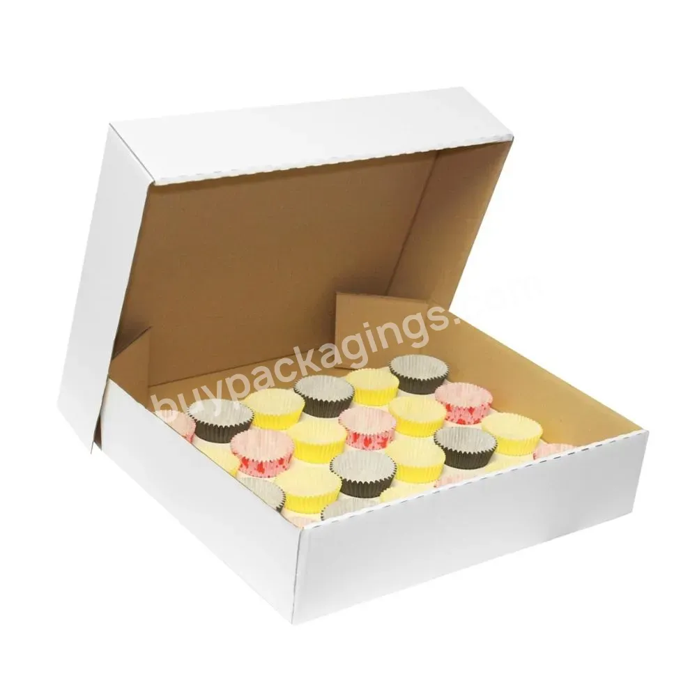 Biodegradable Customized Multiple Cake Paper Boxes Bento Cup Cake Box Baking Paper Box