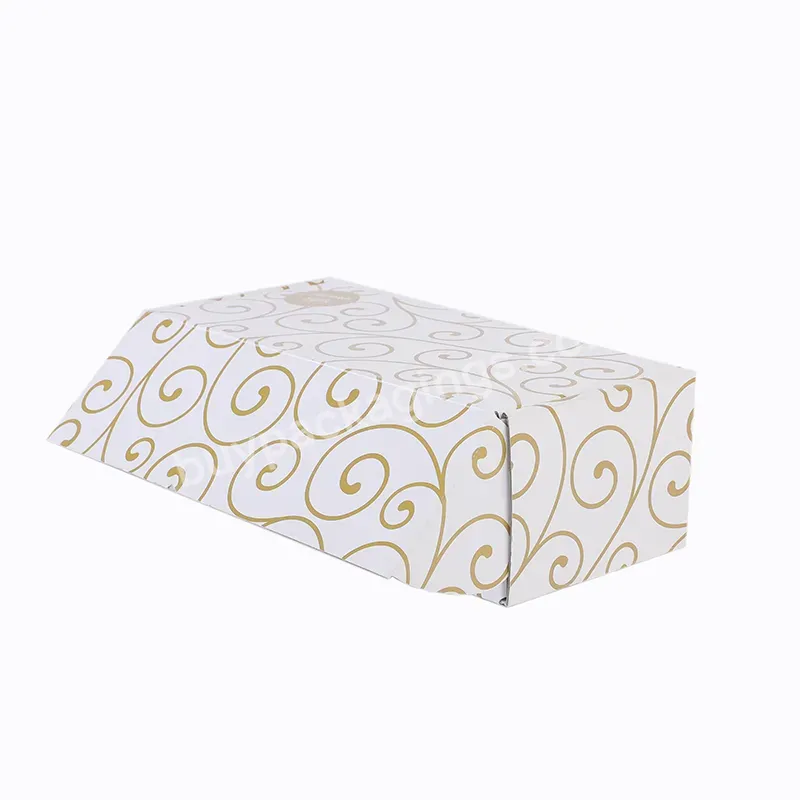 Biodegradable Flexible Packaging Shoe Shipping Garment Apparel Clothing Gift Packaging Box For Shoes And Clothing