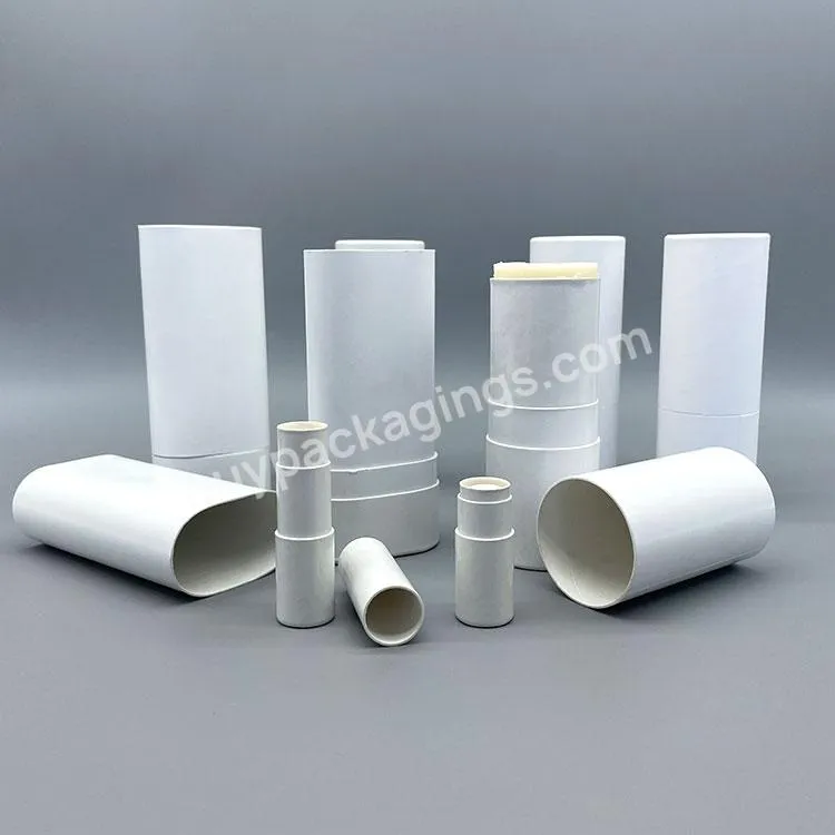 Biodegradable Food Grade Round Cylinder Cardboard Matte Teas Paper Tube Packaging Round Box