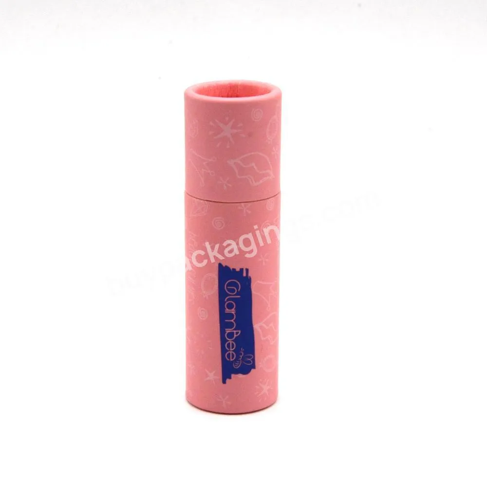 Biodegradable Lipstick Tubes Cardboardpaper Lip Balm Tube Eco Friendlypaper Twist Up Tubes For Lipstick Packaging