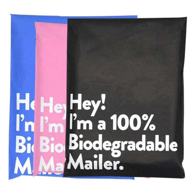 Biodegradable Mailers Envelopes Self Adhesive Sustainable Compostable Polymailers Eco Friendly Mailing Bags For Clothes