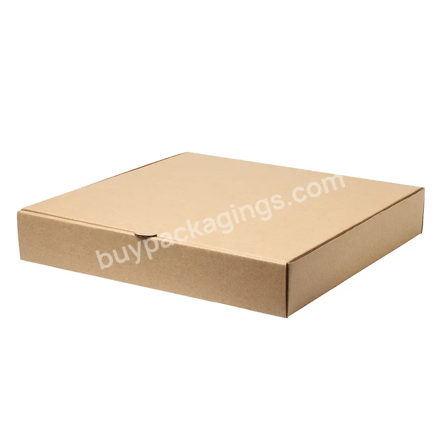 Biodegradable Pizza Box Custom Logo Thick Cardboard Box Recyclable Custom Boxes For Packing