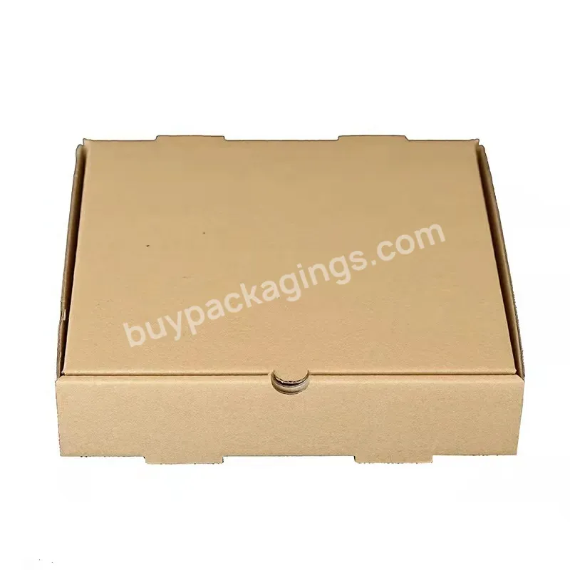 Biodegradable Pizza Box Custom Logo Thick Cardboard Box Recyclable Custom Boxes For Packing