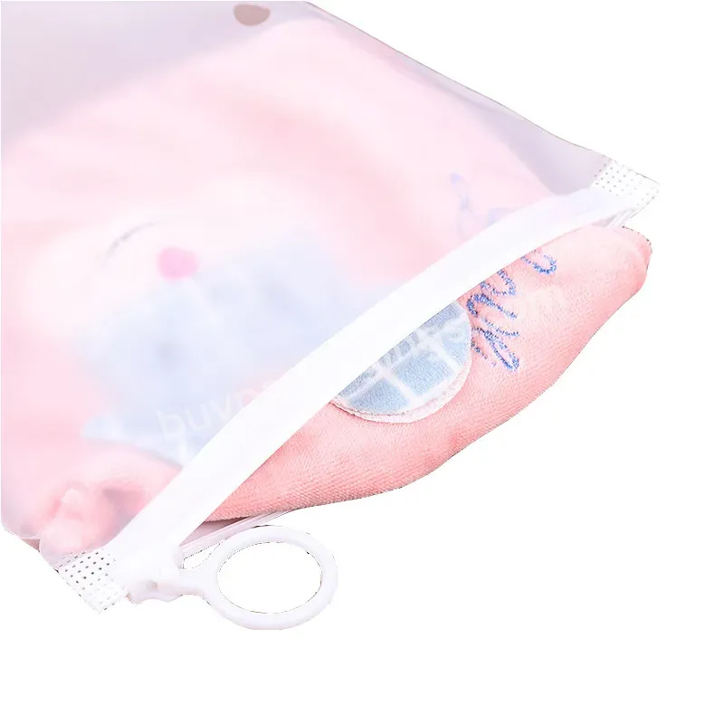 Biodegradable Plastic Bag Clear/frosted Clothing Zipper Bag With Own Logo - Buy Zip Lock Plastic Bags,Eva Zipper Packing Bag,Frosted Zip Bag Plastic.