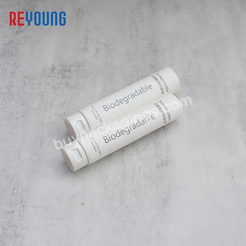 Biodegradable Plastic Tubes With Offset Printing Process For Lotion Cosmetic Packaging