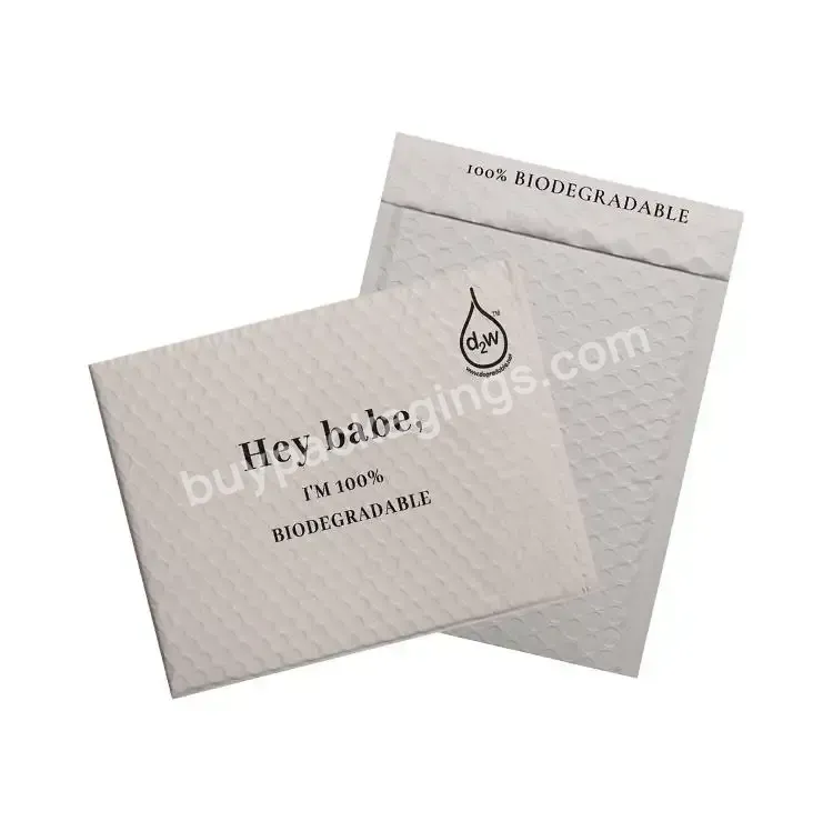 Biodegradable Shipping Mailing Bag Envelopes With High Quality Customized Logo Padded Bubble Mailing Envelope - Buy Padded Envelope,Bubble Mailing Envelope,Bubble Padded Envelope Customized Logo.