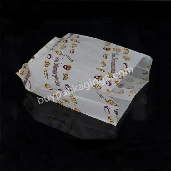 Biodegradable Take Away Fast Food Burger Paper Bags For Fried Food