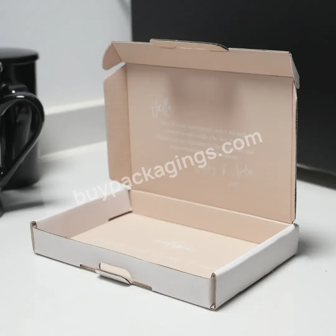 Biodegradable Wholesale Custom Printed Unique Corrugated Shipping Boxes Custom Logo Cardboard Mailer Box