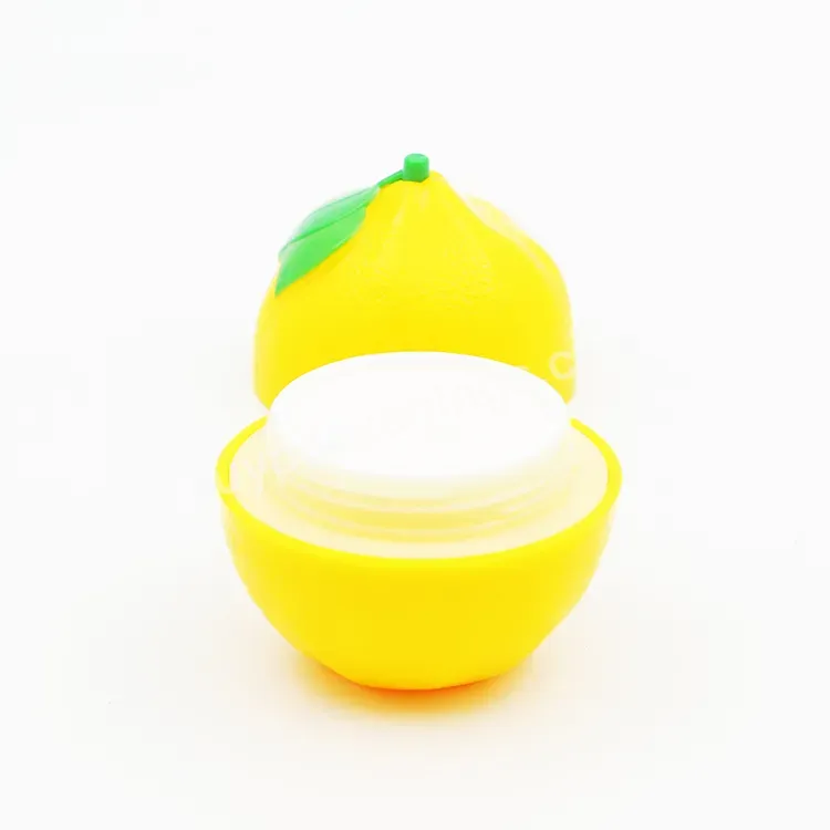 Bionic Fruit Lemon Shape 30ml Plastic Cosmetic Cream Jar Ointment Pot Plastic Bottle Subpackage Manufacturer/wholesale - Buy 30ml Plastic Cosmetic Cream Jar,Lemon Shape Cream Jar,Ointment Pot.