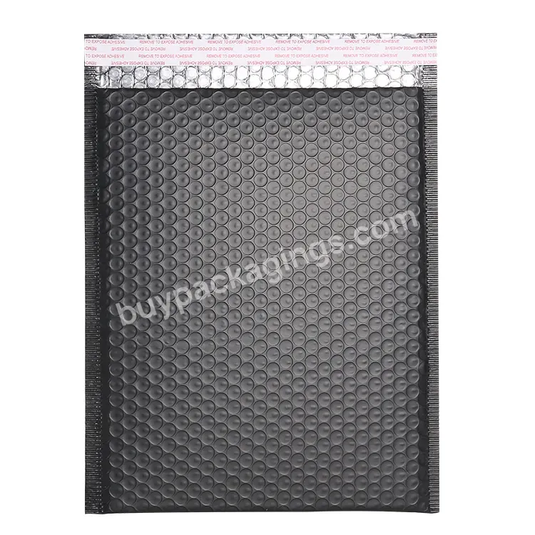 Black Big Size Bubble Film Poly Mailer Bag