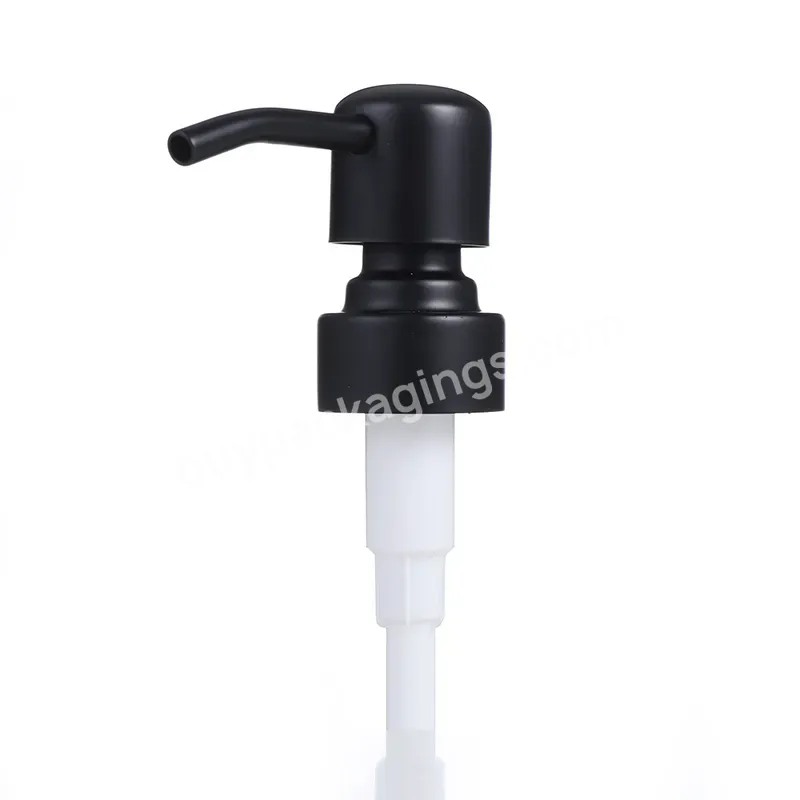 Black Gold Coated 304 Stainless Steel Metal Plastic Shampoo Lotion Foaming Hand Liquid Soap Dispenser Pump - Buy Professional Manufacturer Stainless Steel Shampoo Pump Dispenser Cream Pump For Regular Mouth Bottle,Lotion Pump With Long Nozzle 28/400