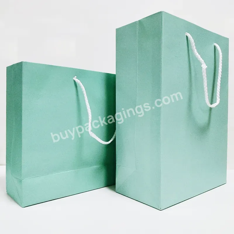 Black Print Gold Luxury Custom Apparel Paper Shopping Bag For Gift With Ribbon Handle Ribbon Bow With Customize Gold Logo