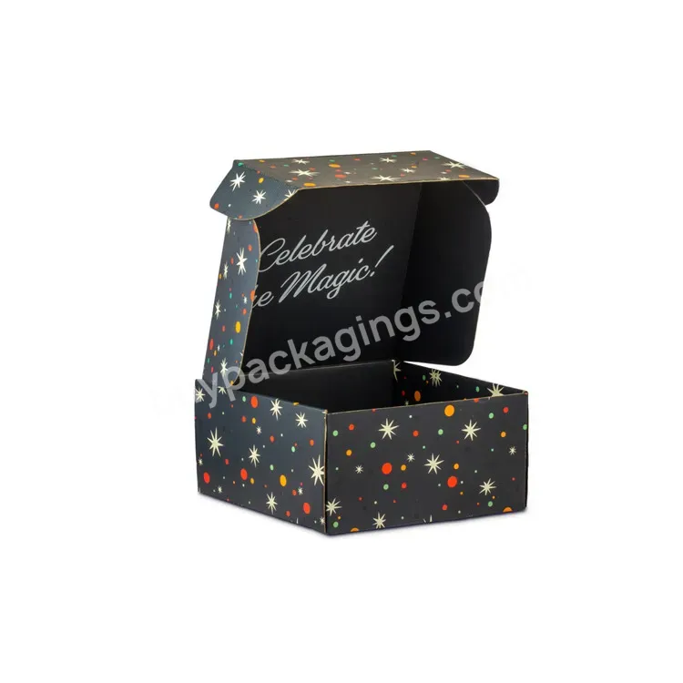 Black Red Kraft Paper 4 Cavity Pastry Packaging Box Drawer Moon Cake Chocolate Cupcake Pvc Window Cookie Box Paper Box