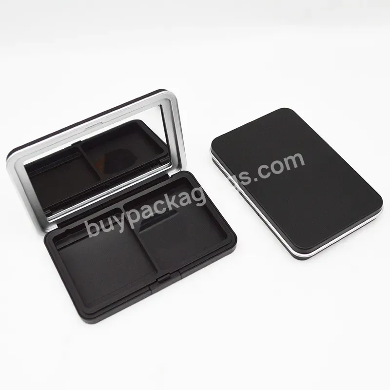 Black Tinplate Eyeshadow Case