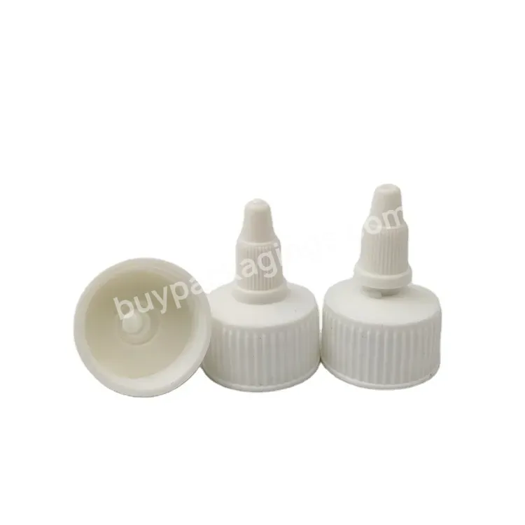 Black Twist Top Bottle Cap 24/410