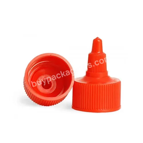 Black Twist Top Bottle Cap 24/410