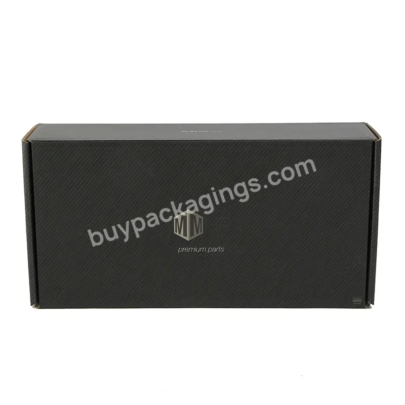 Black Wholesale Custom Logo Premium Luxury Cardboard Paper Gift Wig Hair Extension Packaging Box Customized Box