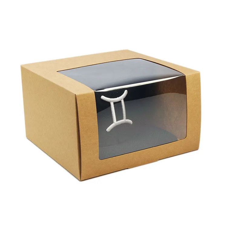 black wholesale packaging custom hat boxes