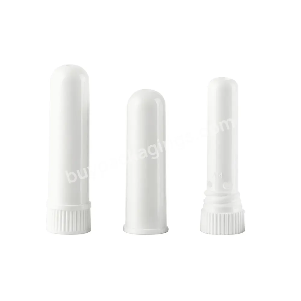 Blank Nasal Inhaler Essential Oil Inhaler Tube Aromatherapy Tube Wholesale By Manufacturer Pp Material - Buy Nasal Inhaler Stick,Blank Nasal Inhaler Tube Equipped With Cotton Wick,Essential Oil Inhaler.