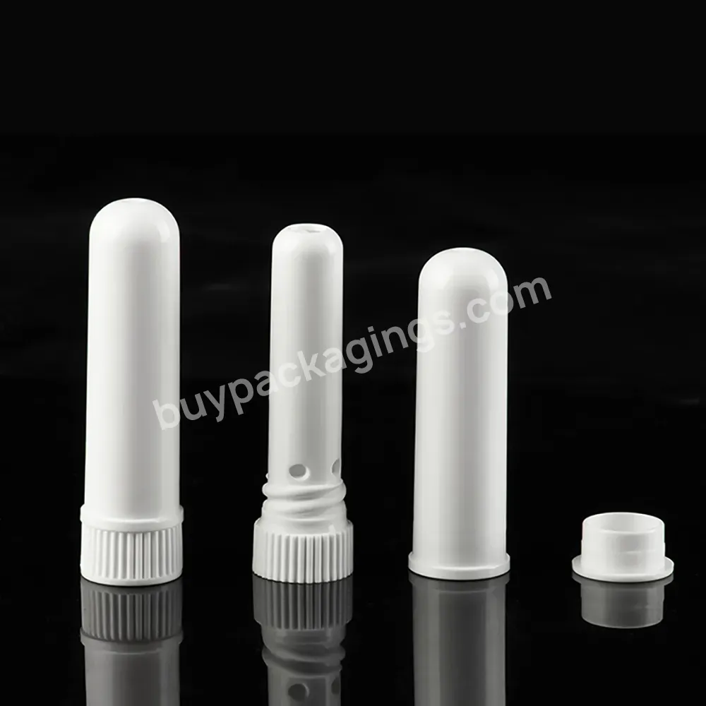 Blank Nasal Inhaler Essential Oil Inhaler Tube Aromatherapy Tube Wholesale By Manufacturer Pp Material