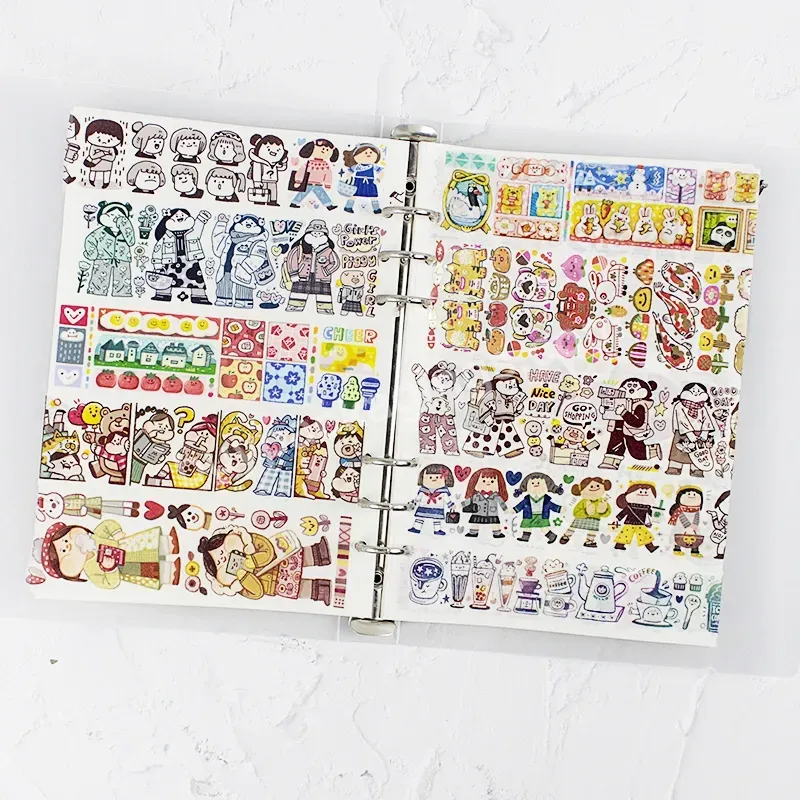 Blank Sticker Book Sticker Album Blank Smooth Pages Can Be Pasted Over And Over