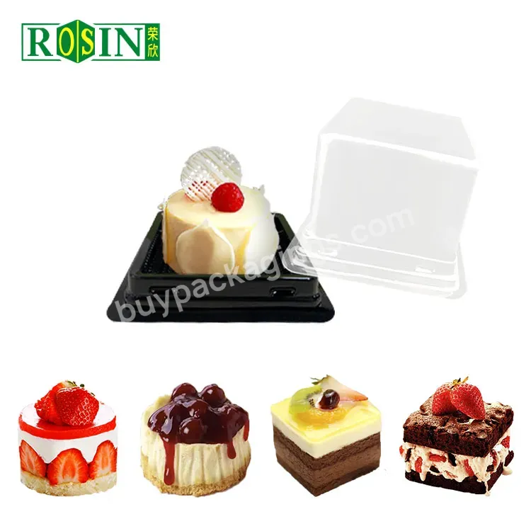 Blister Clear Bakery Pastry Box Packaging Dessert Plastic Cake Box