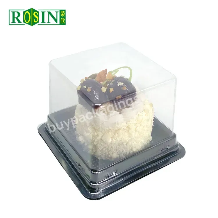 Blister Clear Bakery Pastry Box Packaging Dessert Plastic Cake Box