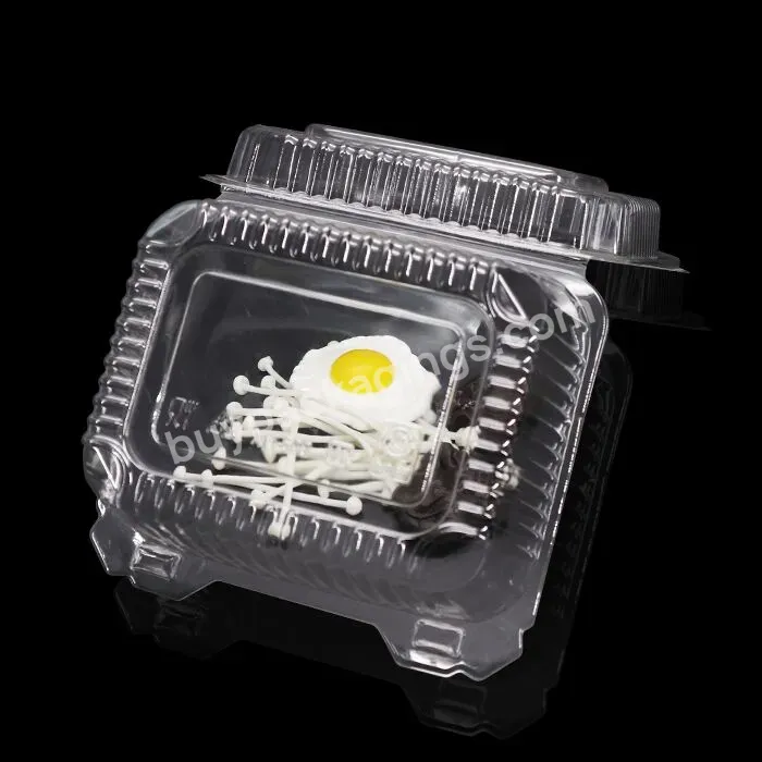 Blister Plastic Clear Box Lettuce Crisper Clamshell Packaging For Living Lettuce