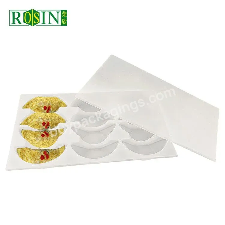 Blister Plastic Pp Frozen 12 Compartment Dumpling Tray For Food Packaging