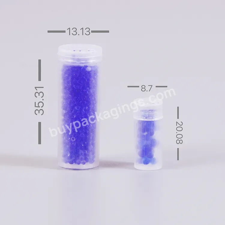 Blue Change To Pink Color Silica Gel Canister Silica Gel Desiccant For Pharmacal Equiment