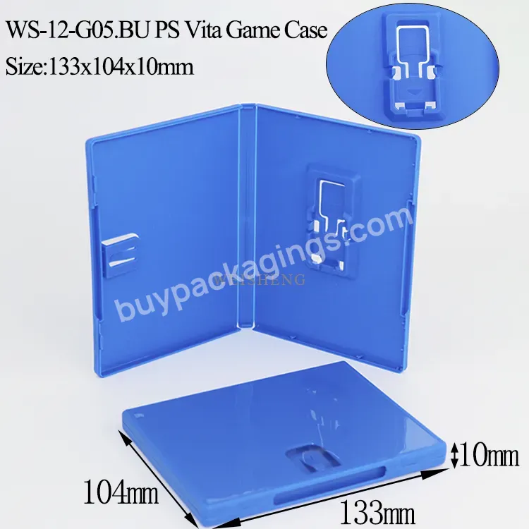 Blue Gaming Holder Ps Vita Switch Manufacturer Card Multi Game Card Video Game Container Game Case For Psp Vita