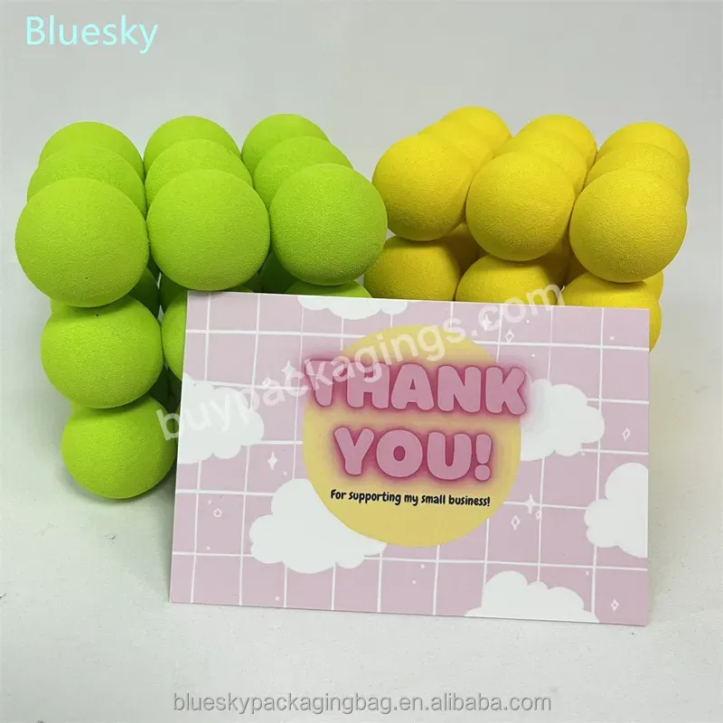 Blue Sky Cheap Custom Thank You Card Flyer Corporate Greeting Card With Logo Business Card Printed In Guangzhou