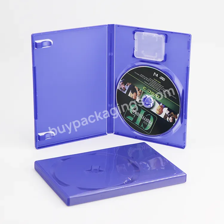 Bluray Plastic Single Game Accessories Blank Packaging Storage For Playstation 2 3 4 5 Ps5 Ps4 Ps3 Ps2 Game Box Protector