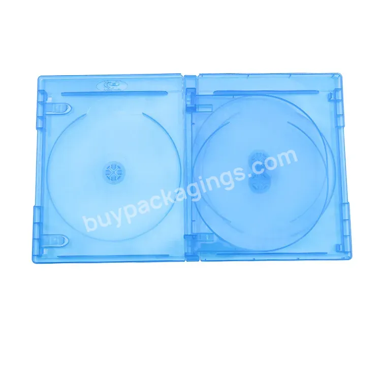 Bluray Player For Blu Ray Disc Replacement Holder Ps4 Cd Dvd Vcd Aluminum Hard Plastic Storage Box Single Bluray Case