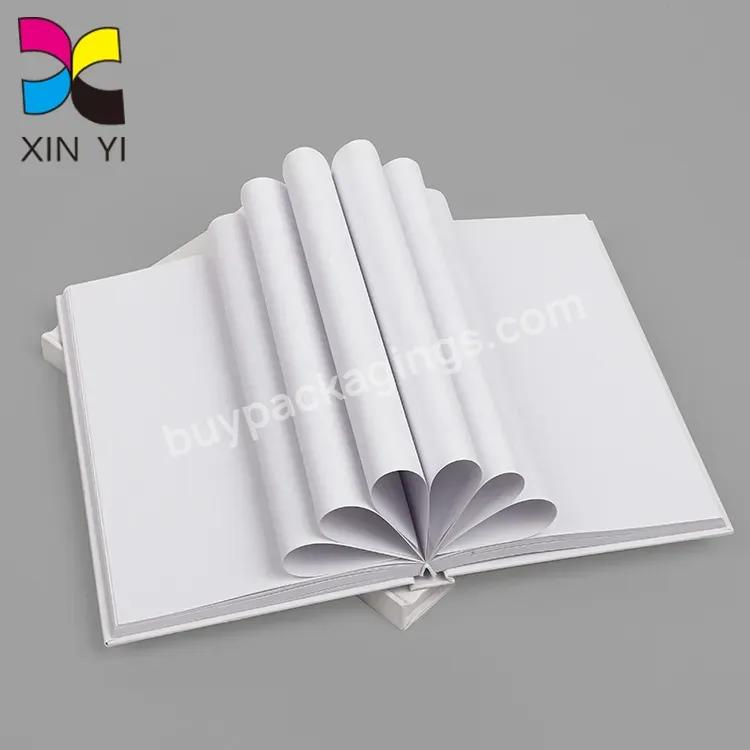 Book Maker Decorative Books Publishing Blank White Hardcover Book