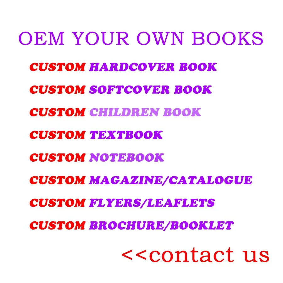 Book Printing Service Novel Books Offset Printing Custom Hardcover Book