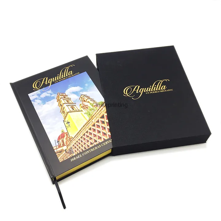 Books Photo Album Offset Printing Book Hardcover Full Color Book Printing With Slip Case