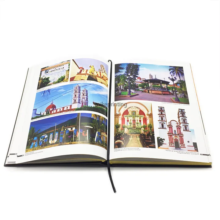 Books Photo Album Offset Printing Book Hardcover Full Color Book Printing With Slip Case