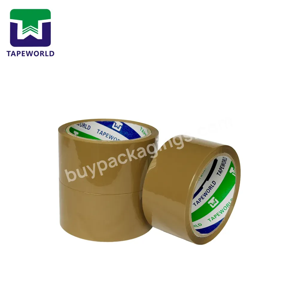 Bopp Brown Tape Pack Of 6 Rolls With Custom Company Brand Logo On Paper Core For Packaging